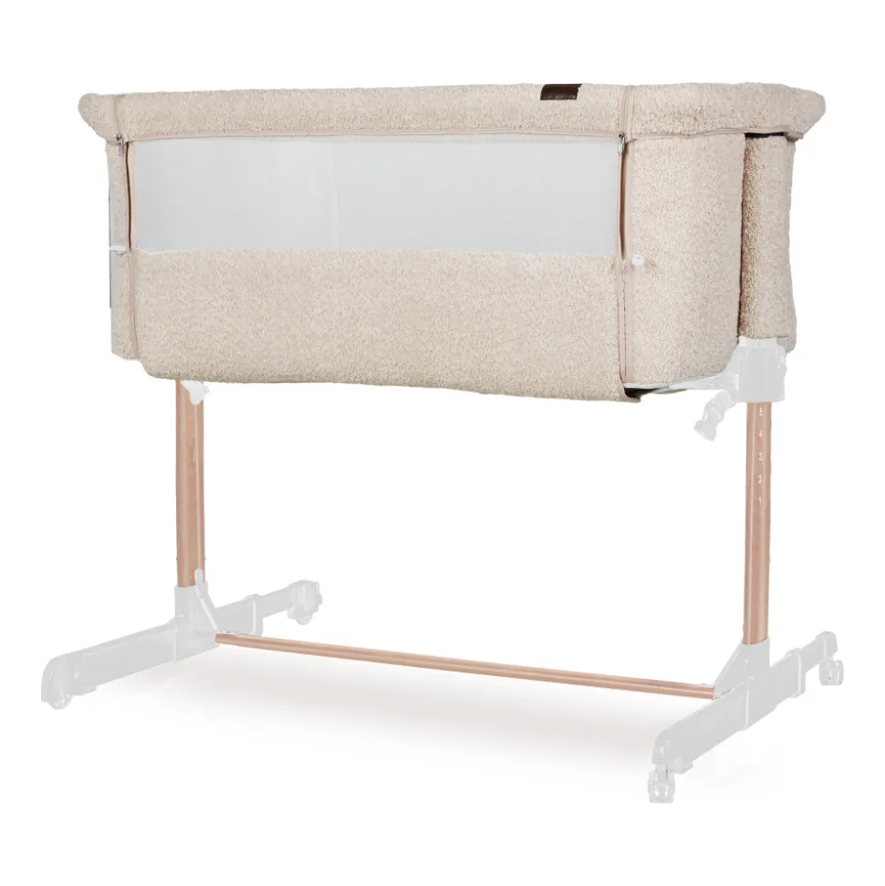Lit cododo side-by-side bouclettes natural sheep