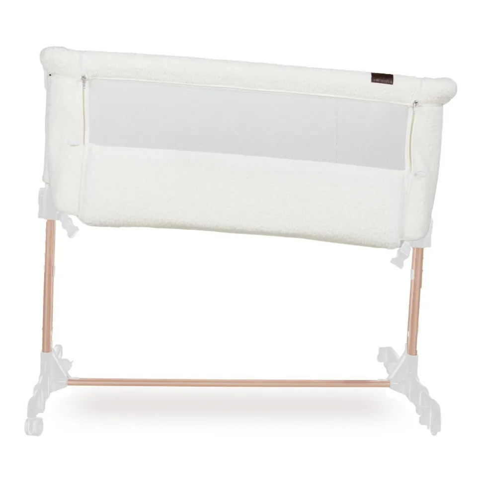Lit cododo side-by-side bouclettes natural crème