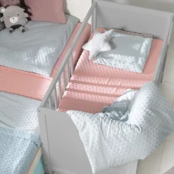Lit cododo 60 x 120 cm sommier inclus gris
