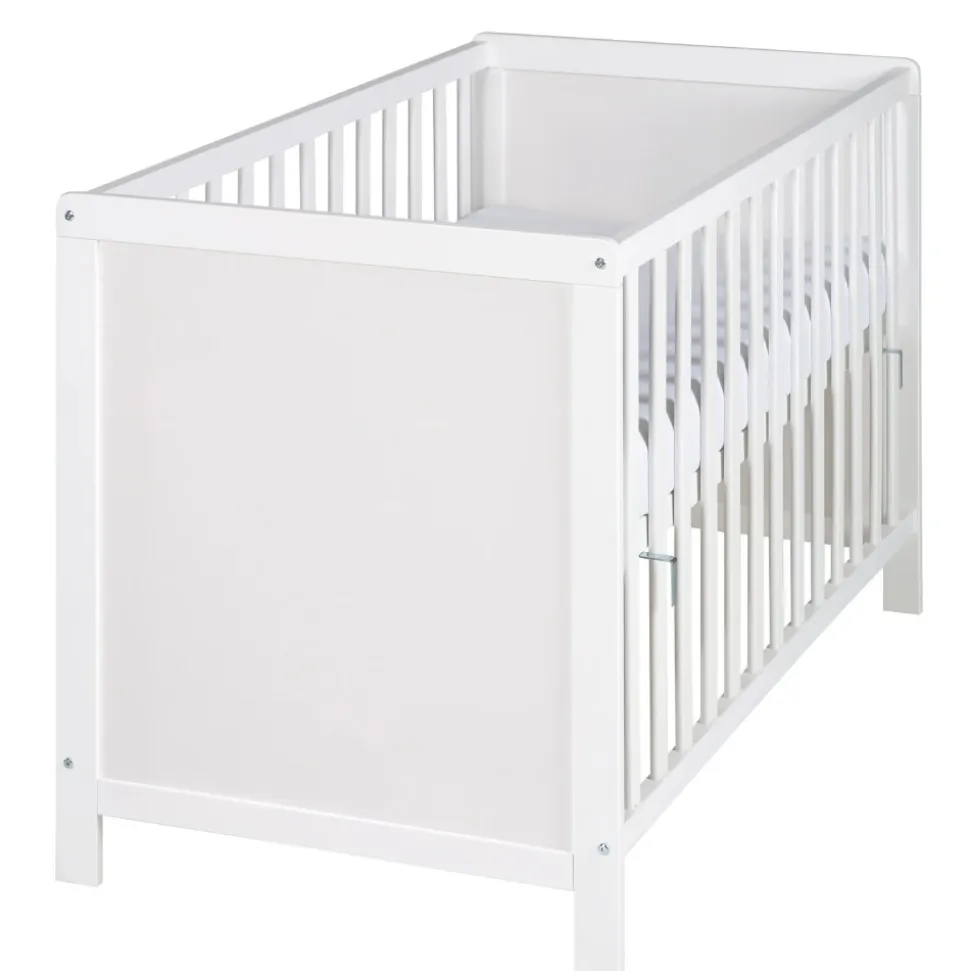 Lit cododo 60 x 120 cm sommier inclus blanc