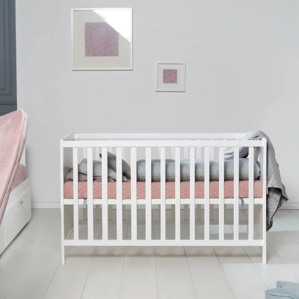 Lit cododo 60 x 120 cm sommier inclus blanc