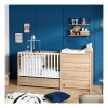 Lit combiné évolutif bébé 60x120cm antonin