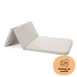 Lit de voyage instant blanc sable
