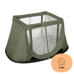 Lit de voyage instant green moss