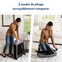 Lit de voyage parapluie foldlite lx midnight
