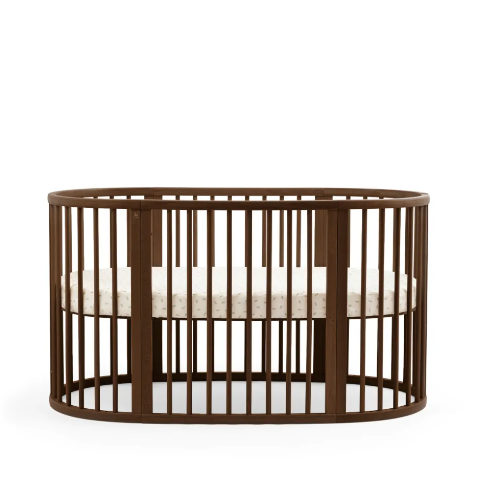 Lit en bois sleepi warm brown