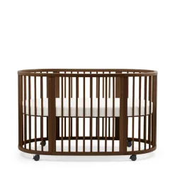 Lit en bois sleepi warm brown