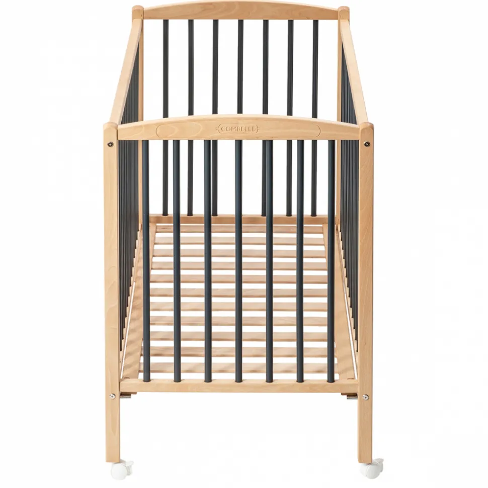 Lit en bois 70x140 cm arthur anthracite
