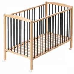 Lit en bois 70x140 cm arthur anthracite