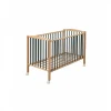 Lit en bois 70x140 cm arthur hybride kaki