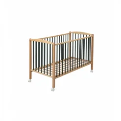 Lit en bois 70x140 cm arthur hybride kaki