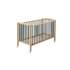 Lit en bois 70x140 cm arthur hybride kaki