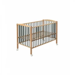 Lit en bois 70x140 cm arthur hybride kaki