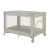 Lit parapluie bébé amelie compact avec matelas beige sand
