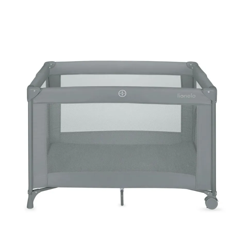 Lit parapluie bébé amelie compact avec matelas grey concrete