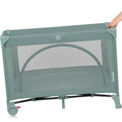 Lit parapluie bébé laura compact 2 en 1 green sage
