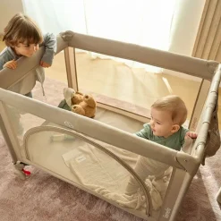 Lit parapluie bébé laura compact 2 en 1 green sage
