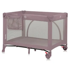 Lit parapluie bébé laura compact 2 en 1 pink nude