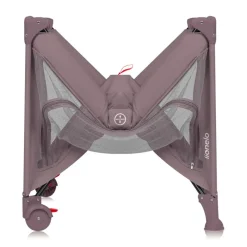 Lit parapluie bébé laura compact 2 en 1 pink nude