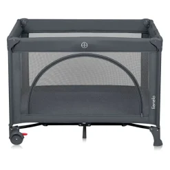Lit parapluie bébé laura compact 2 en 1 grey concrete