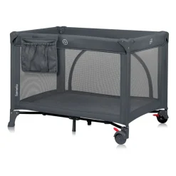 Lit parapluie bébé laura compact 2 en 1 grey concrete