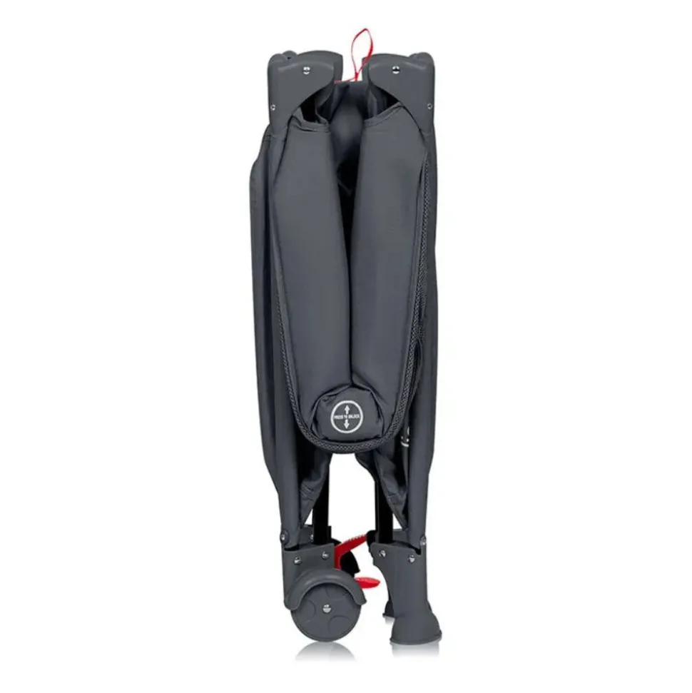 Lit parapluie bébé laura compact 2 en 1 grey concrete