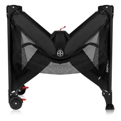 Lit parapluie bébé laura compact 2 en 1 black carbon