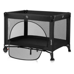 Lit parapluie bébé laura compact 2 en 1 black carbon