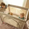 Lit parapluie bébé laura compact 2 en 1 beige sand