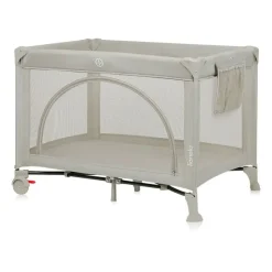 Lit parapluie bébé laura compact 2 en 1 beige sand