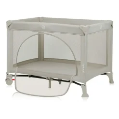 Lit parapluie bébé laura compact 2 en 1 beige sand