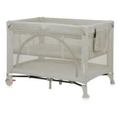 Lit parapluie bébé laura compact 2 en 1 beige sand