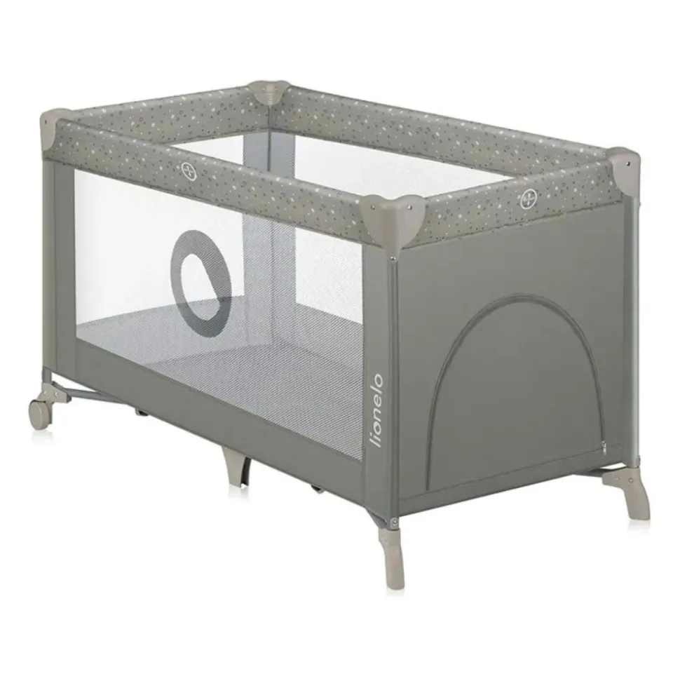 Lit parapluie bébé stefi 2 en 1 pliable beige sand