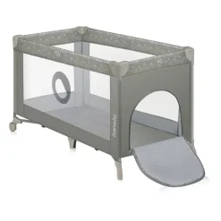 Lit parapluie bébé stefi 2 en 1 pliable beige sand