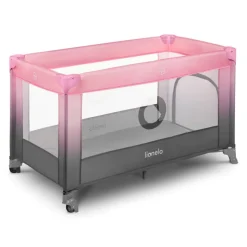 Lit parapluie bébé stefi 2 en 1 pliable pink ombre