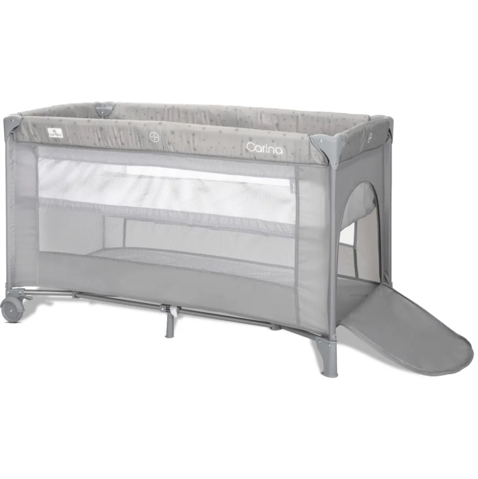 Lit parapluie carina 2 hauteur gris