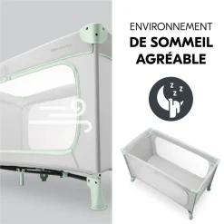 Lit parapluie dream and play plus dusty-mint