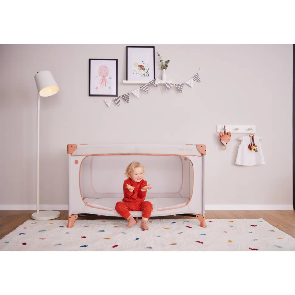Lit parapluie dream and play plus dusty-mint
