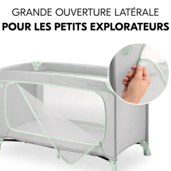 Lit parapluie dream and play plus dusty-mint