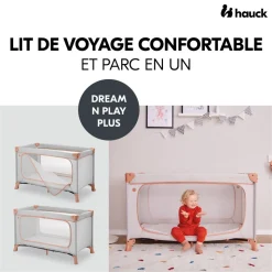 Lit parapluie dream and play plus dusty-cork