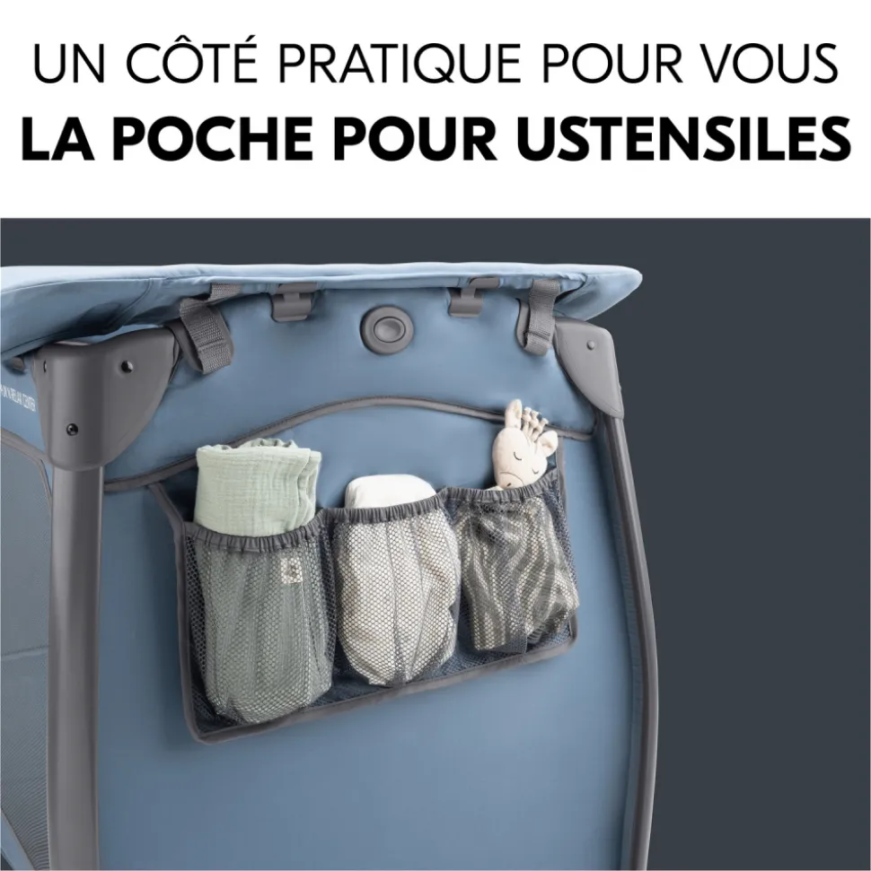 Lit parapluie 3 en 1 play n relax center dark-blue