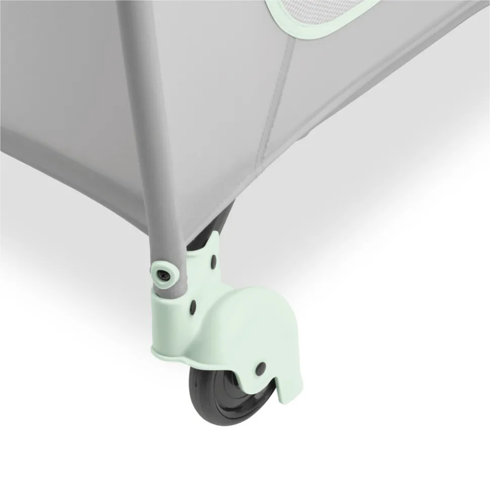 Lit parapluie 3 en 1 sleep n play go plus dusty-mint