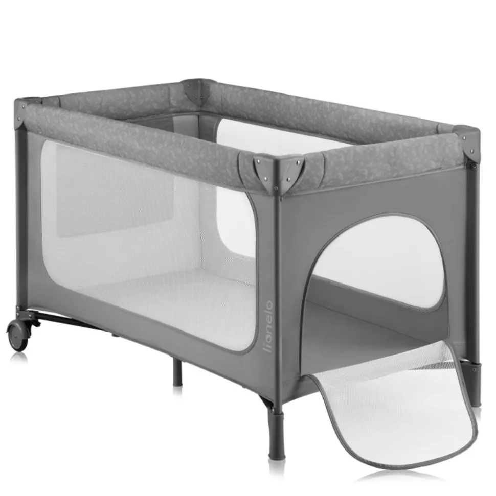 Lit parapluie jasmin easy fold grey stone