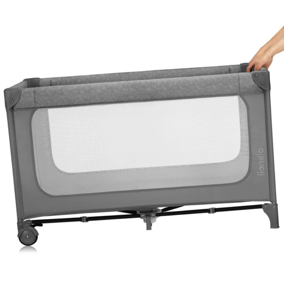 Lit parapluie jasmin easy fold grey stone