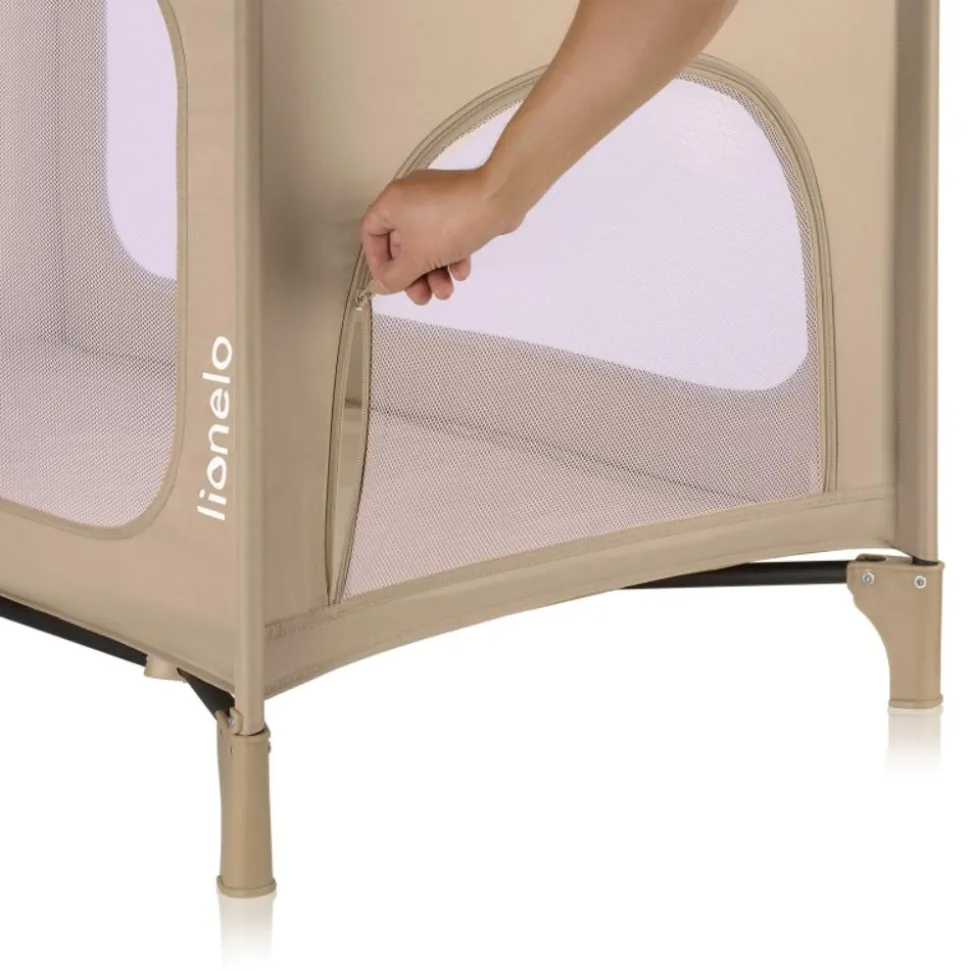 Lit parapluie jasmin easy fold beige sand