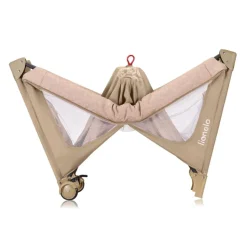 Lit parapluie jasmin easy fold beige sand