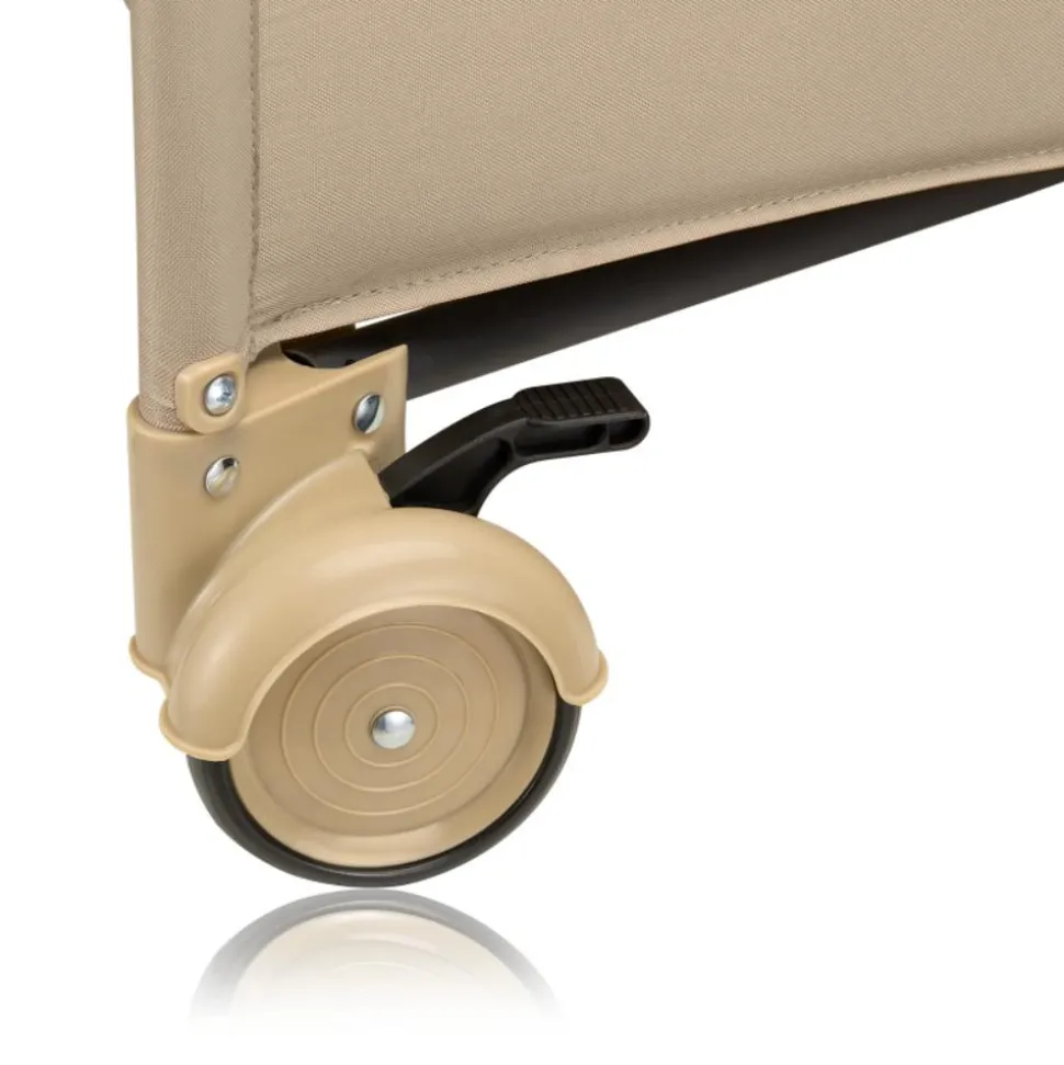 Lit parapluie jasmin easy fold beige sand