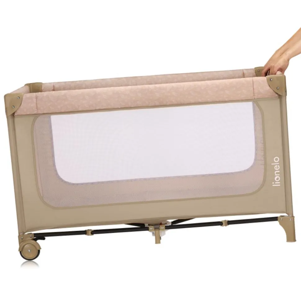 Lit parapluie jasmin easy fold beige sand