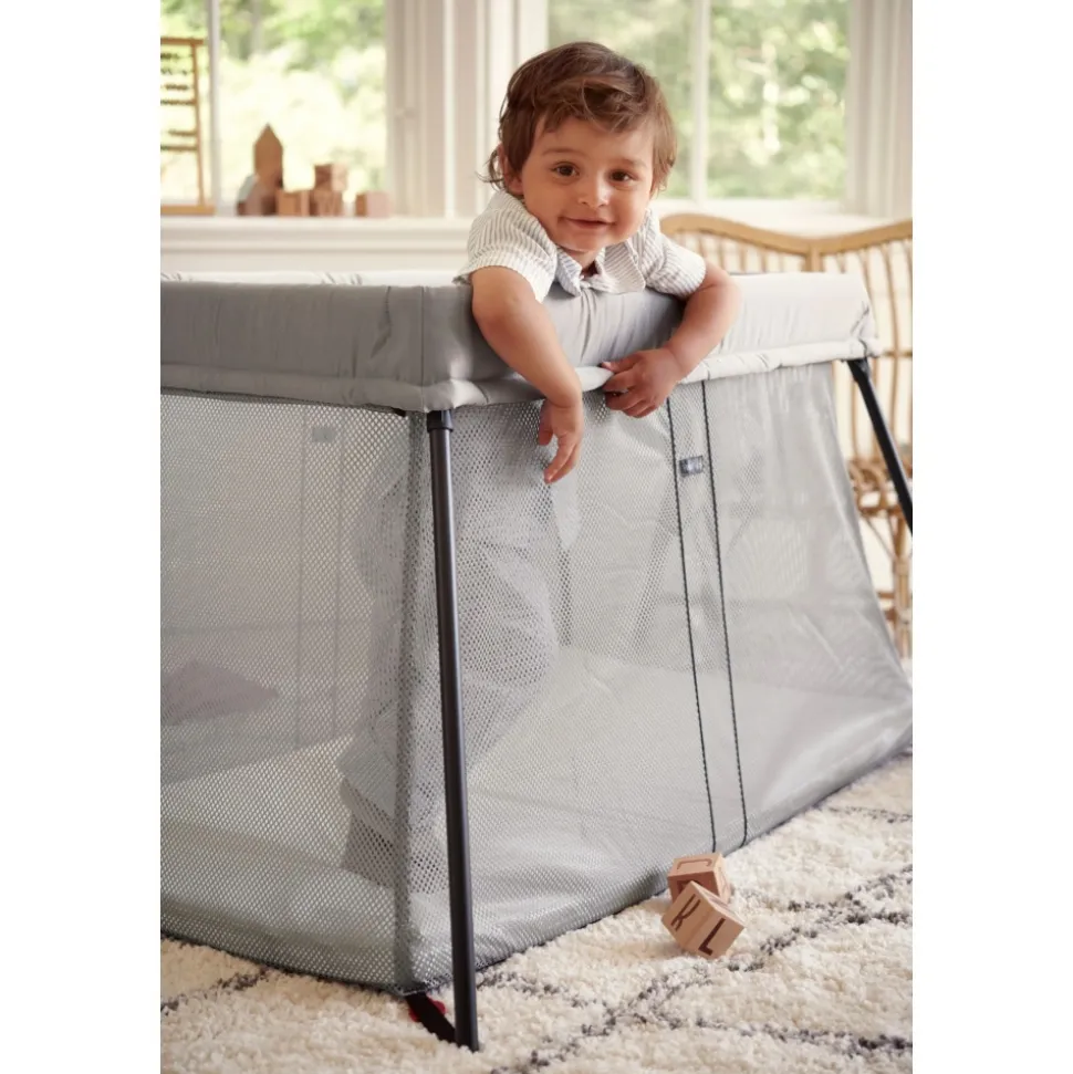 Lit parapluie light argent