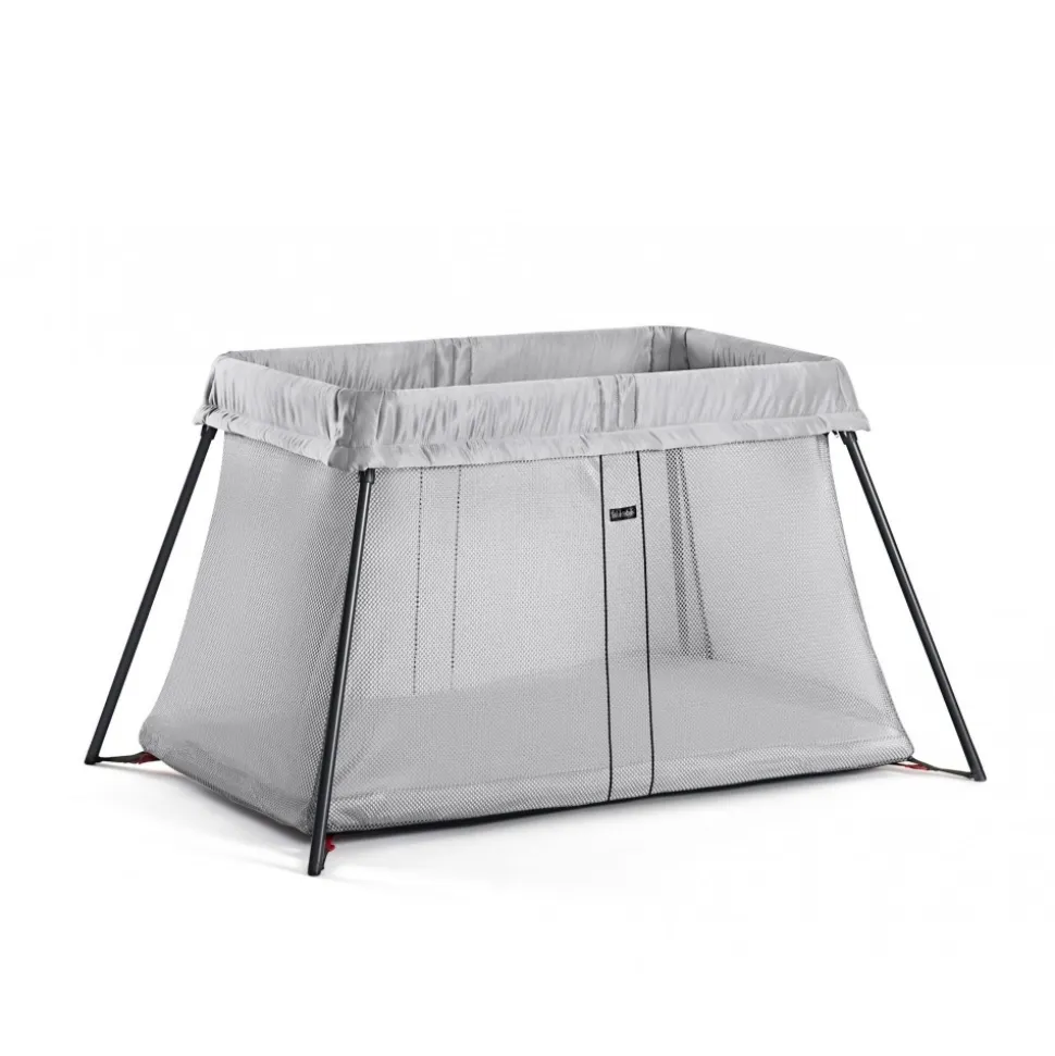 Lit parapluie light argent